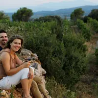 Élodie et Matthieu Collet, vignerons au domaine Fontanel