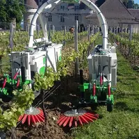 L'expérimentation de désherbage et épamprage avec un robot électrique menée par les vignerons de la cave de Monbazillac est l'un des projets de VitiRE