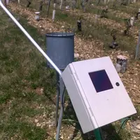 Station Cimel à transmission filaire, dont l’activité va être arrêtée au 1er janvier 2021 © DR