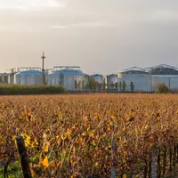 Depuis 1984, l’entreprise Revico produit du biogaz à partir de la méthanisation de vinasse issue de distillation lors de l'élaboration de cognac. © Re