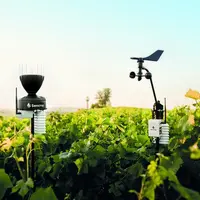Dans la mesure du possible, les stations météos doivent être placées à des distances d'au moins deux fois la hauteur de l'obstacle le plus proche. © S
