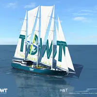 Transporter du vin vers les Etats-Unis sur un bateau à voile prend 4 semaines.  © Towt