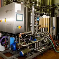 Une filtration tangentielle à 0,2 micron permet d'éliminer tous les micro-organismes, sources d'éventuelles déviations. © Anaka
