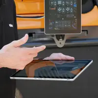 Avec Pellenc Connect, il sera possible de visualiser sur tablette toutes les données des matériels connectés Pellenc, sur une même plateforme.