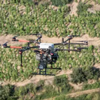 La pulvérisation par drone a été expérimentée pendant deux ans, dans le cadre du projet Pulvé Drone.