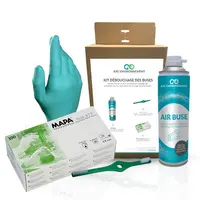 Le kit de débouchage de buses permet 50 utilisations et son prix de vente conseillé est de 49 euros HT.