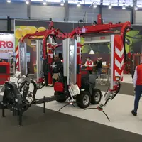 Ero propose une version à essieu tandem et voie variable de l'effeuilleuse Xview.