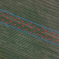 Le principe du traitement par motifs antipercolation est d'alterner zones traitées et non traitées au sein des rangs, afin de casser la dynamique de p