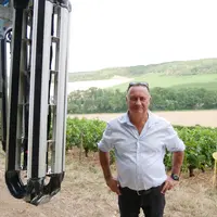 Michel Jacob, du champagne Serge Mathieu à Avirey-Lingey, dans l’Aube, a testé les descentes Bliss Ecospray avec succès durant la saison 2022.