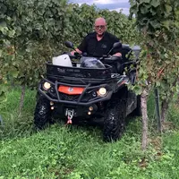 Pour Hervé Schwendenmann, le quad permet d'assurer aussi bien pour des petites tâches que des opérations essentielles, comme la pulvérisation.