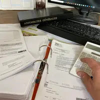 Saisie de documents comptables sur une exploitation agricole