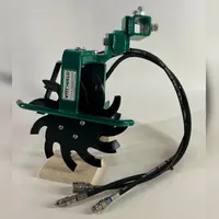 Les disques émotteurs motorisés de Viti'Wald nécessitent un débit hydraulique de 30 l/min.