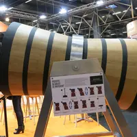 Radoux a profité du Vinitech pour présenter son prototype du Sablier de vinification.
