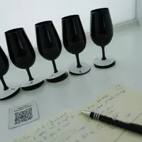 Le champagne contenant 90 % de chardonnay et 10 % de voltis a été préféré à la dégustation.