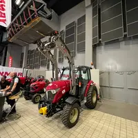 Yanmar propose la variation continue sur des tracteurs de petite puissance à un tarif plus accessible.