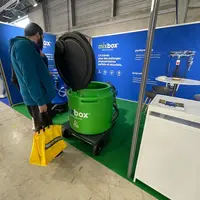 Se distinguant par son gabarit et sa couleur verte, le mélangeur de bouillie de pulvérisation Mixbox Access est vendu 3 100 euros.