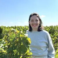 Célia Roussin a fondé Pépite Raisin pour développer la valorisation des coproduits du raisin.