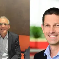 A l’occasion des 30 ans de RéChristophe Riou, directeur de l’IFV et Anthony Clenet, responsable services viticoles à l’ICV