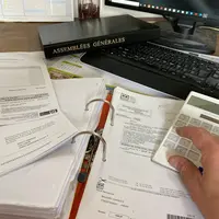 Saisie de documents comptables sur une exploitation agricole