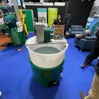 Mélangeur de bouillies œnologiques Axe Environnement Typhon Œno présenté au Sival 2025.