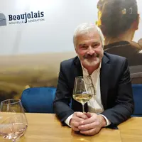 Jean-Marc Lafont, président d'Inter Beaujolais à Wine Paris 2025