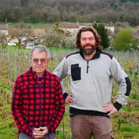 Rémi Santailler et Baptiste Philippe, du domaine de Verpaille.