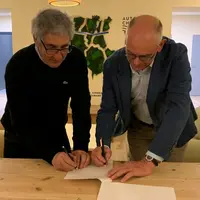 Charles Pain, président FAV 37-72 et François
Cazin, président FAV 41