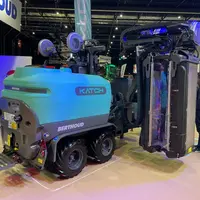 Pulvérisateur à panneaux récupérateurs Katch de Berthoud au salon Vinitech 2024