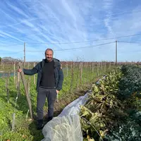 <em class="placeholder">Victor Moreaud, viticulteur à Saint-Émilion, en Gironde. </em>