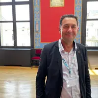 Joël Boueilh, président des Vignerons coopérateurs de France et  vigneron à Saint-Mont (Gers), le 28 juin 2023