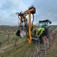 Prétailleuse Pellenc à détection magnétique des piquets