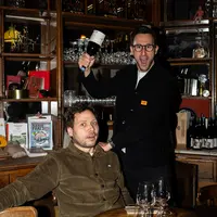 Charles Mathieu et Anthony Aubert, négociants en Languedoc