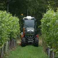 Tracteur Fendt 211 V Vario dans les vignes