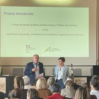 Réunion du 21 mai 2026 en présence de la préfète et du président de la chambre d'agriculture de la Drôme