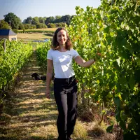 Axelle Piednoel, présidente du syndicat viticole normand