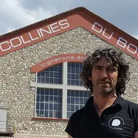 <em class="placeholder">Michel Maupas, œnologue à la coopérative des collines du Bourdic, à Bourdic dans le Gard</em>