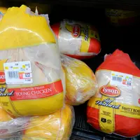La plupart des poulets américains sont décontaminés après abattage à l'aide d'une solution chimique.