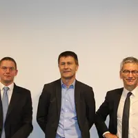 Selon Olivier Chaillou (au centre, ici avec Philippe Grié, à droite, directeur délégué à la direction générale, et Guillaume Serizay, directeur admini