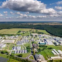 Le site de R&D d’IDT Biologika en Allemagne à Dessau-Rosslau où sera situé le nouveau centre d’innovation porcine de Ceva. © IDT Biologika