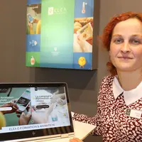 La vétérinaire Natacha Sorin a été la cheville ouvrière de la conception et de la réalisation (en interne) de la formation par e-learning Elea. © P. L