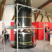 Le système de cheminées Arc permet de se passer de trappes d'entrées d'air. © A. Puybasset