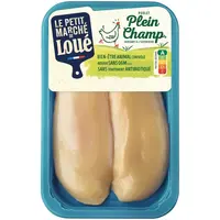 Du poulet certifié plein champ pour reconquérir les jeunes consommateurs freinés par le prix du label. © DR