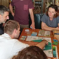 Passé le premier tour de mise en route, les joueurs ont compris le fonctionnement du jeu, qui devient un excellent support pour échanger et partager d