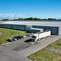 La seconde station de compostage de Beaupreau créée en 2018 a la capacité de traiter 50 000 tonnes d'effluents par an. © Fertil'Eveil