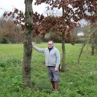 Stéphane Lavigne. « Les arbres ont très bien poussé en dix ans. »
