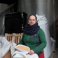 Sonia Le Prieur. " Nous avons fait le pas vers notre aliment valoriser nos céréales, avoir une meilleure traçabilité, réduire  le coût alimentaire, av