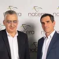 De gauche à droite, le binôme dirigeant de Natéra : Jean-Claude Virenque, futur président (ex Unicor) et Pierre-Olivier Prévot, futur directeur généra