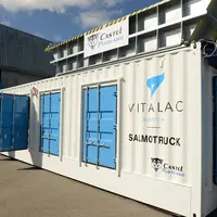 Transportable de port en port, le container Salmotruck va permettre de décontaminer des matières premières qui auparavant étaient détruites ou bien «