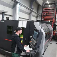 La machine-outil du futur avec sa découpe au rayon laser.