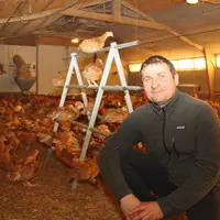 Benoît Drouin vice-président du Synalaf éleveur Loué Agriculture biologique Sarthe